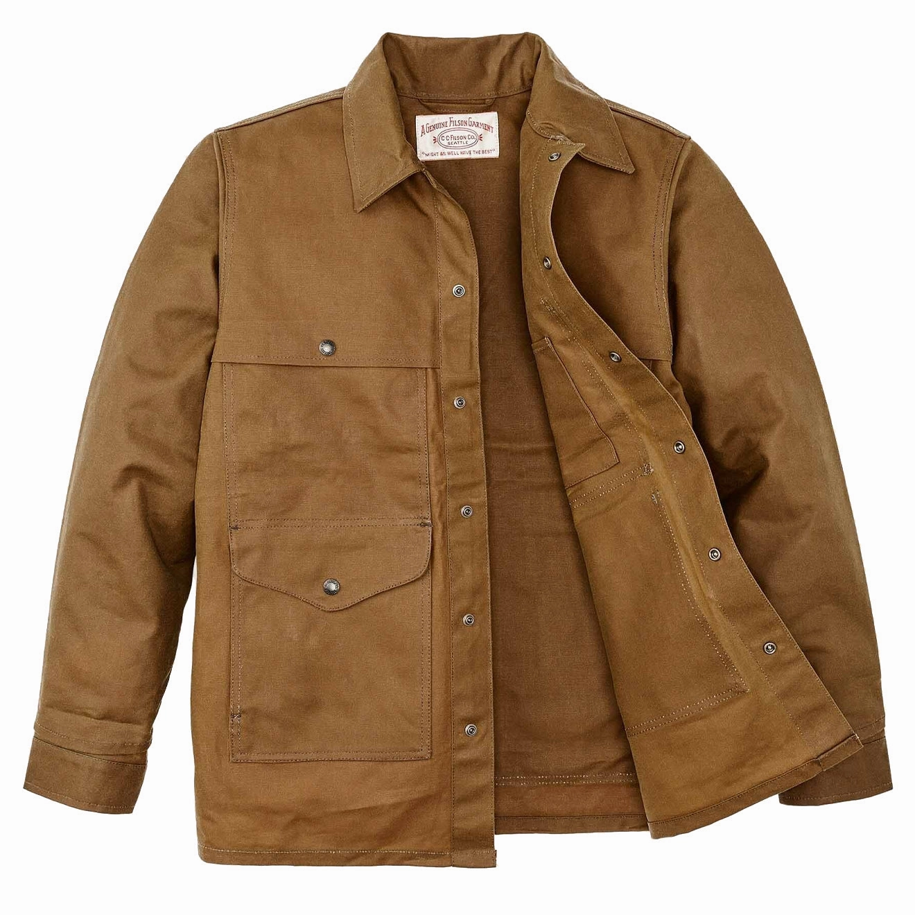 Filson Tin Cruiser Dark Tan Hot Discount Deal Todays Steal