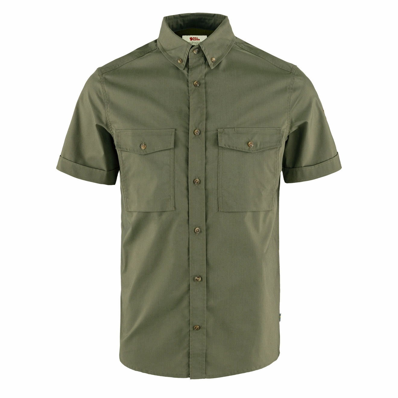Hot Picks Today Fjallraven Ovik Air Stretch Ss Shirt Laurel Green