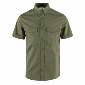 Hot Picks Today Fjallraven Ovik Air Stretch Ss Shirt Laurel Green