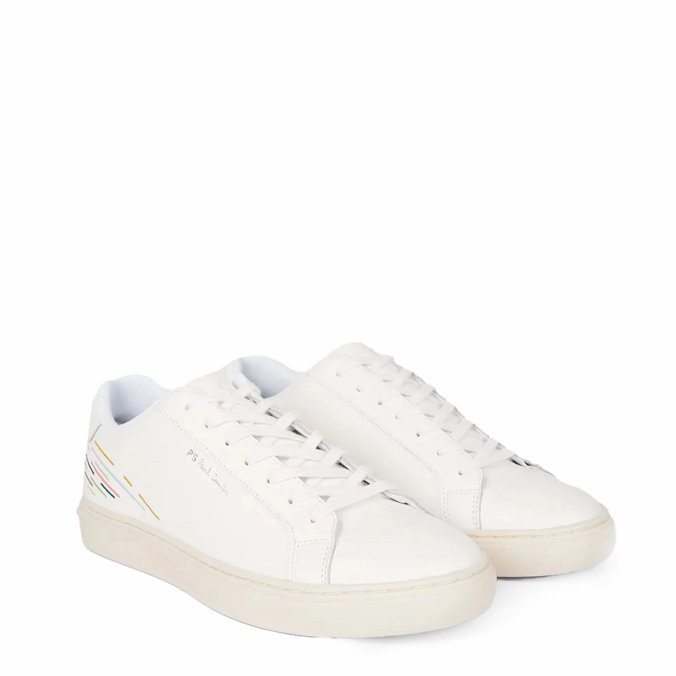 Limited Stock Alert Paul Smith Rex Embroidery Trainers White