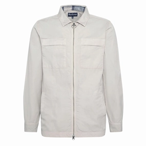 Barbour Glendale Overshirt Mist Steal the Deal Now