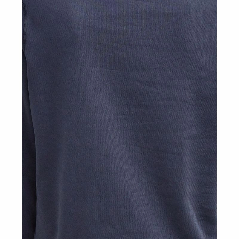 Barbour Wash Prep Logo Mens Sweatshirt - Navy Daily Deal Frenzy