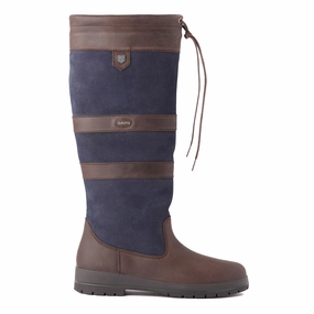 Dubarry Womens Galway Gore-Tex Leather Boot Navy / Brown Instant Hot Deal Save More Online