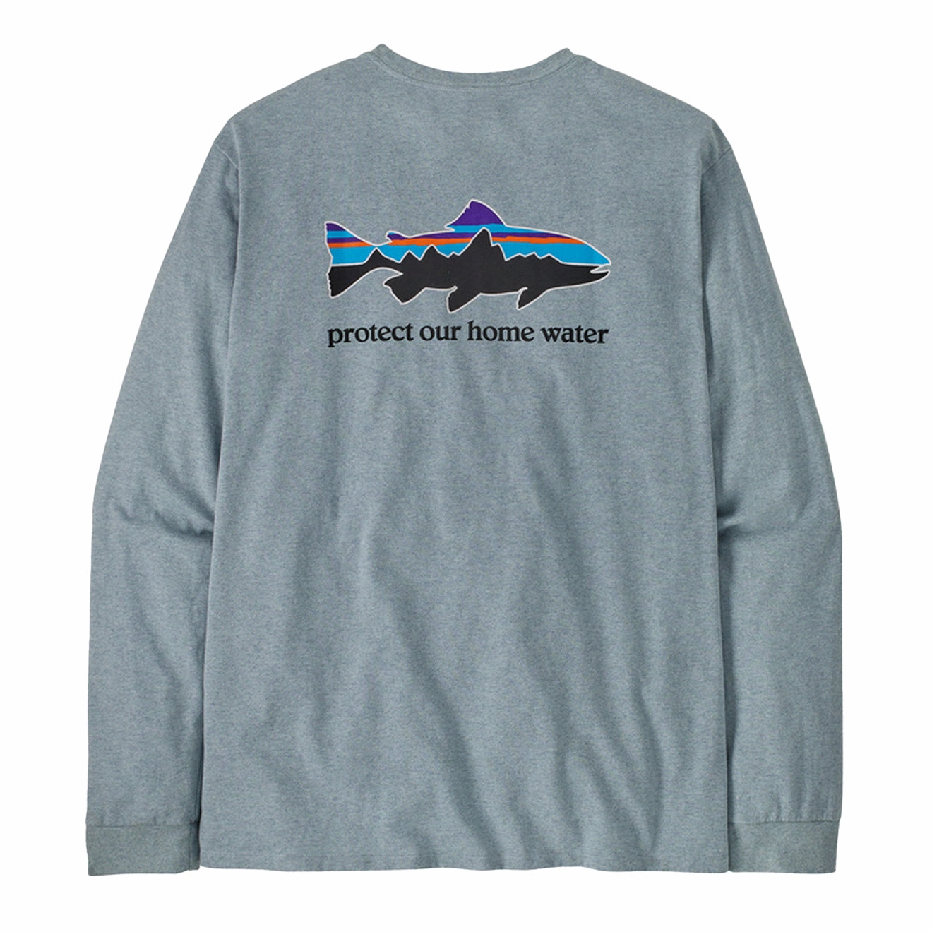 Save More Now Instant Savings Inside Patagonia L/S Home Water Trout Responsibili-Tee Thermal Blue