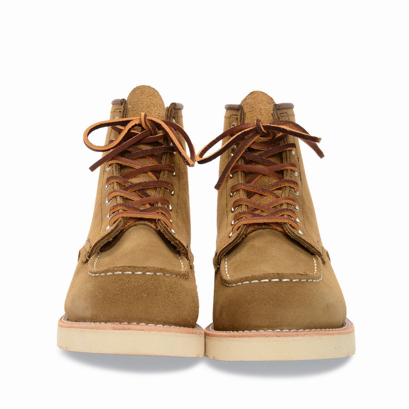 Red Wing Womens 6-Inch Classic Moc Olive Mohave Exclusive Deal Inside Flash Discount Today