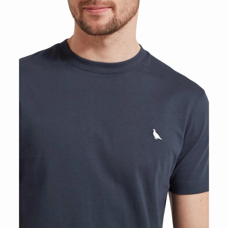 Exclusive Online Offer Price Drop Today Schoffel Talland Mens T-Shirt - Navy Heritage Print