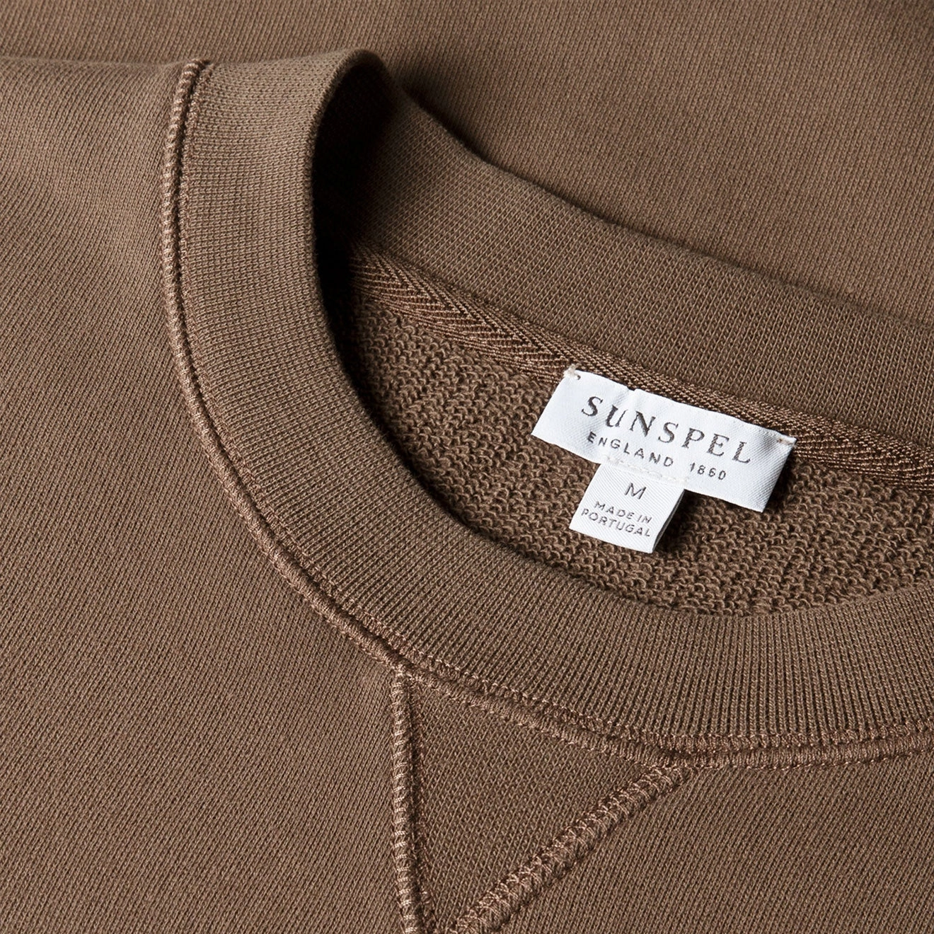 Clearance Event Alert Sunspel Sweatshirt Bark