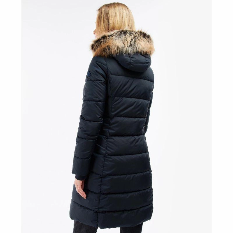 Barbour Rosoman Ladies Quilted Jacket - Dark Navy Special Occasion Discount