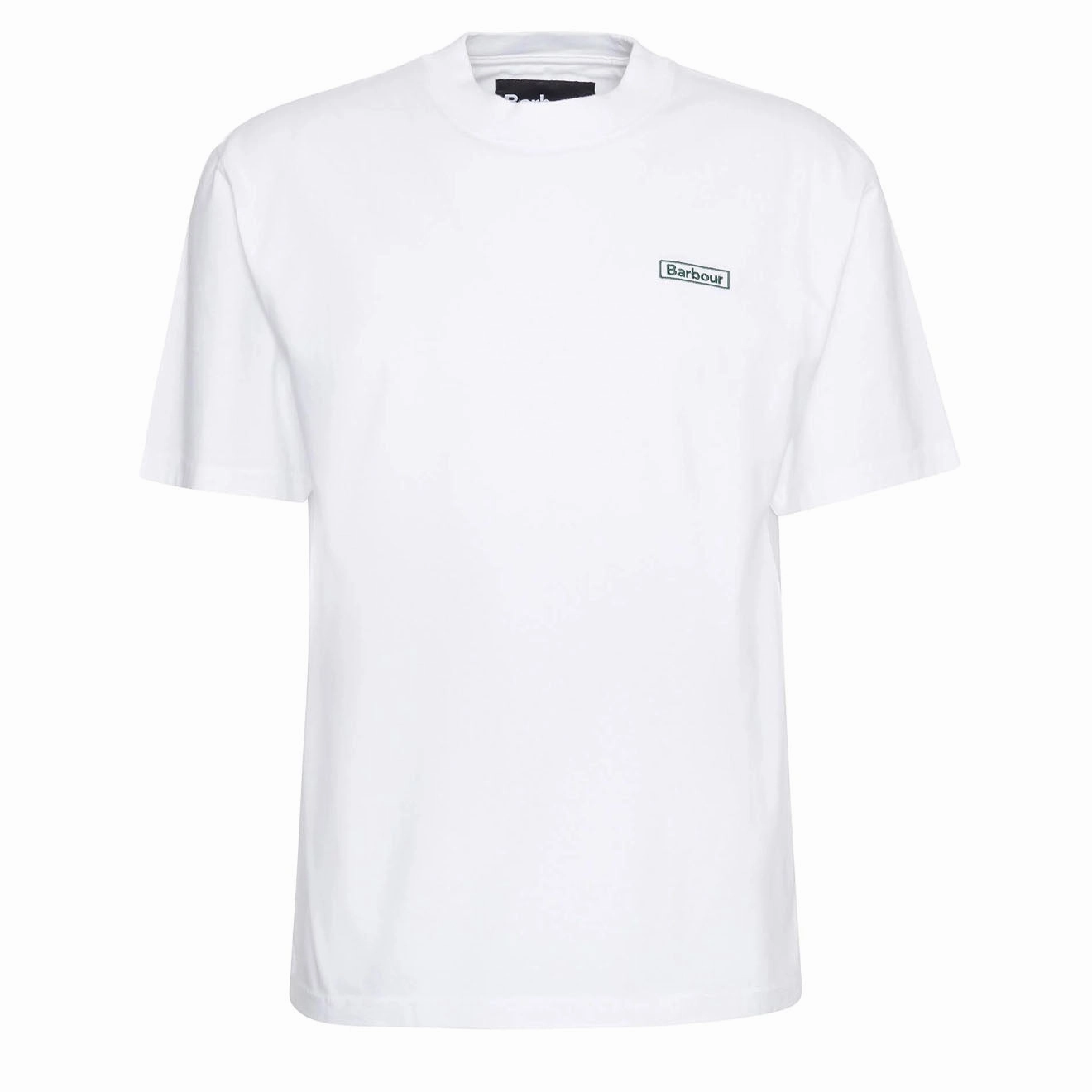 Steal Todays Offer Hot Deals Today Barbour Walton Embroidered Fit T-Shirt White