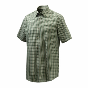 Beretta Wood S/S Shirt Cream / Green / Gold Save More Online Flash Sale Alert Now