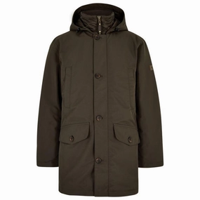 Hot Savings Alert Mega Discount Today Dubarry Urlingford Mens Waterproof Down Hooded Parka - Ivy