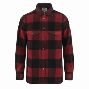 Fjallraven Canada Shirt Red Shop Grab Offer
