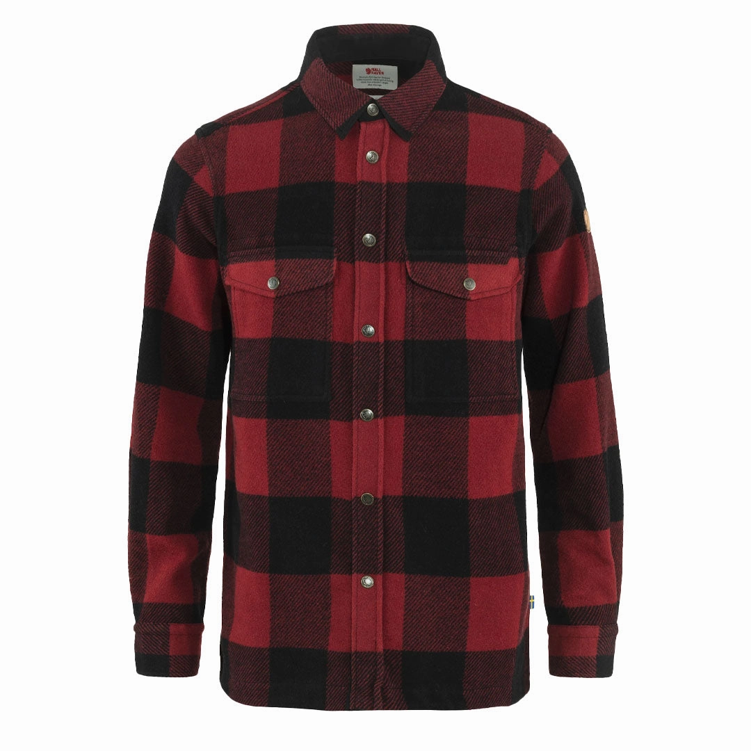 Fjallraven Canada Shirt Red Shop Grab Offer