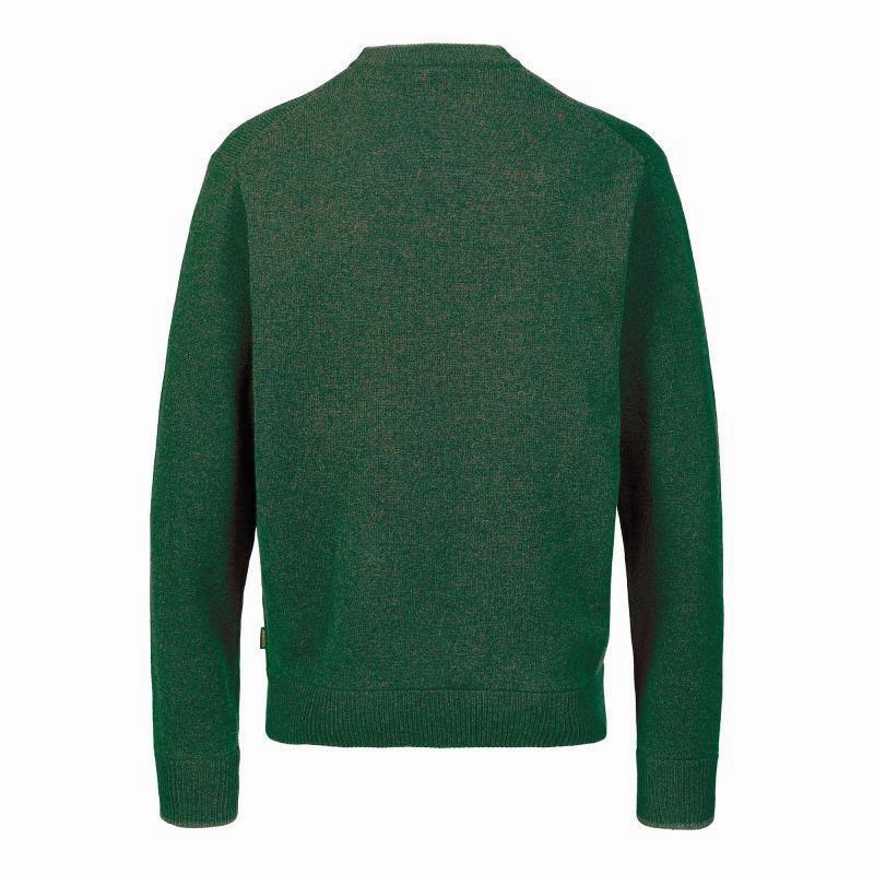 Musto Country V-Neck Mens Lambswool Jumper - Deep Green Big Sale Today Grab Todays Deal