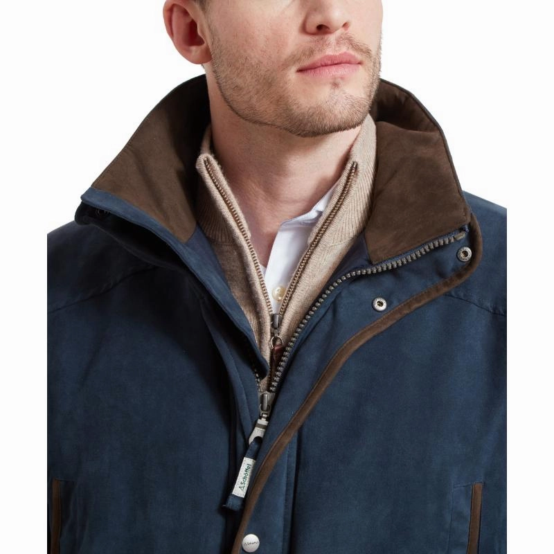 Schoffel Oundle Mens Country Waterproof Coat - Navy Special Deals Online