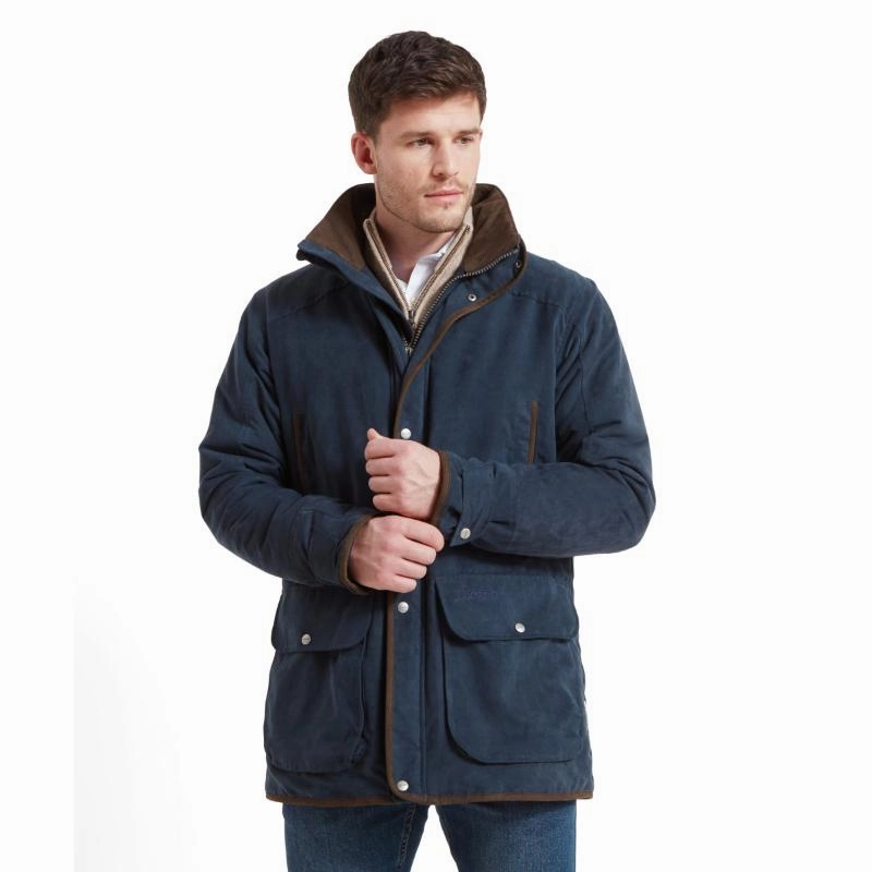 Best Seller Deal Mega Savings Now Schoffel Oundle Mens Country Waterproof Coat - Navy