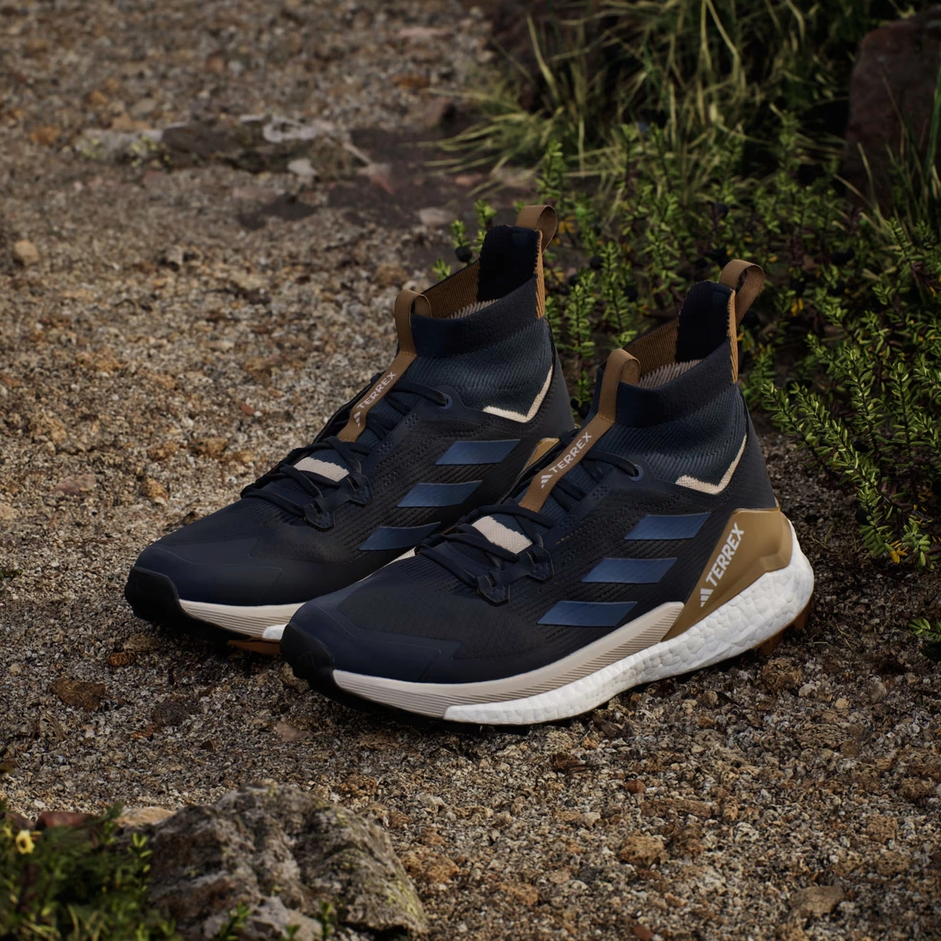 Mega Online Discount Adidas Terrex Free Hiker 2.0 Hiking Shoe Legend Ink / Wonder Steel