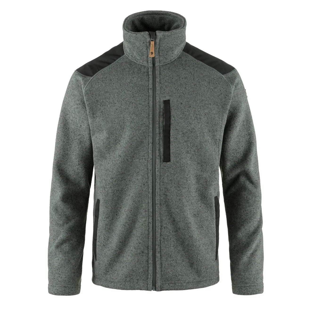 Fjallraven Buck Fleece Grey Melange Hot Offer Event Weekend Flash Offer