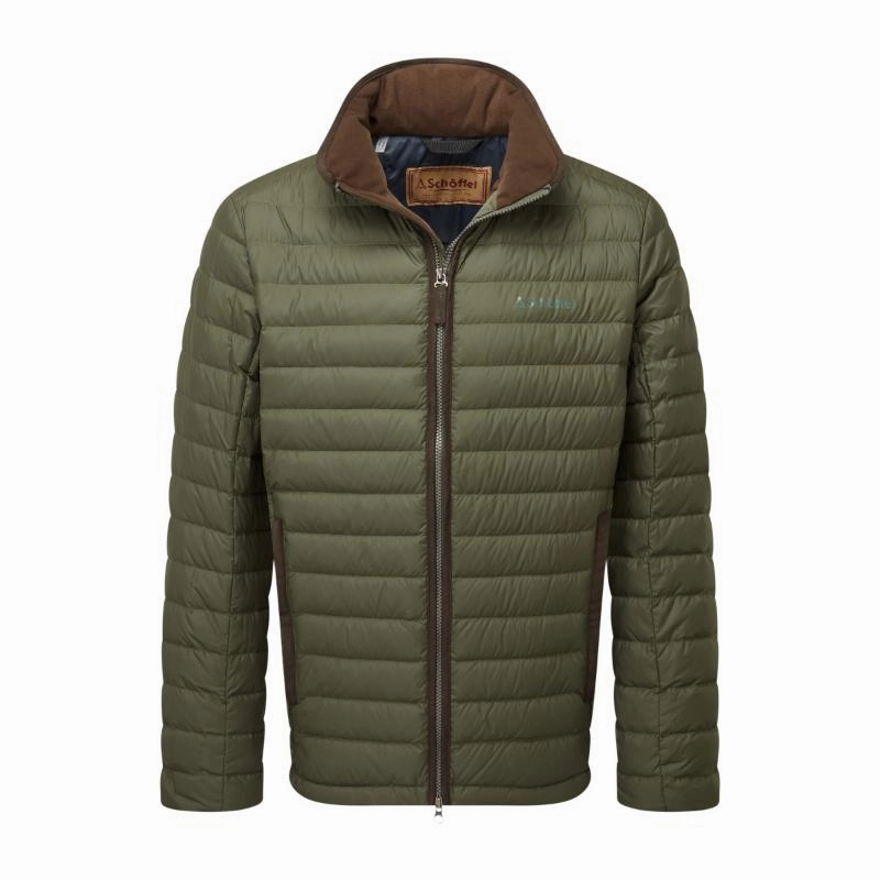 Schoffel Mens Hallaton Down Jacket - Woodland Special Price Offer