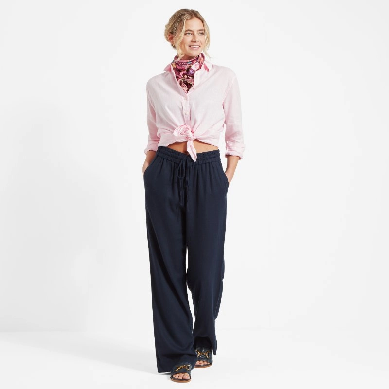 Schoffel Salthouse Ladies Linen Shirt - Pale Pink Online Exclusive Deal EndofWeek Deals