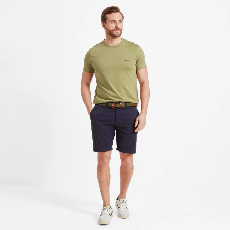Grab Save Today Trending Offer Today Schoffel Trevone Mens T-Shirt - Light Khaki Green