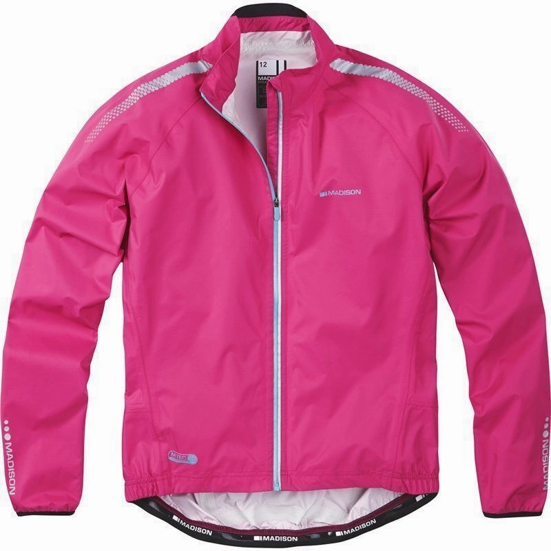 New Arrival Discount Madison Oslo Waterproof Women'S Cycling Jacket - Very Berry