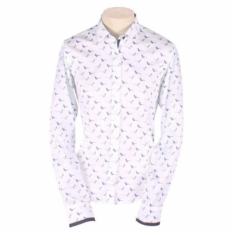 Hot Offer Frenzy William Powell Ladies Standing Pheasant Shirt - White