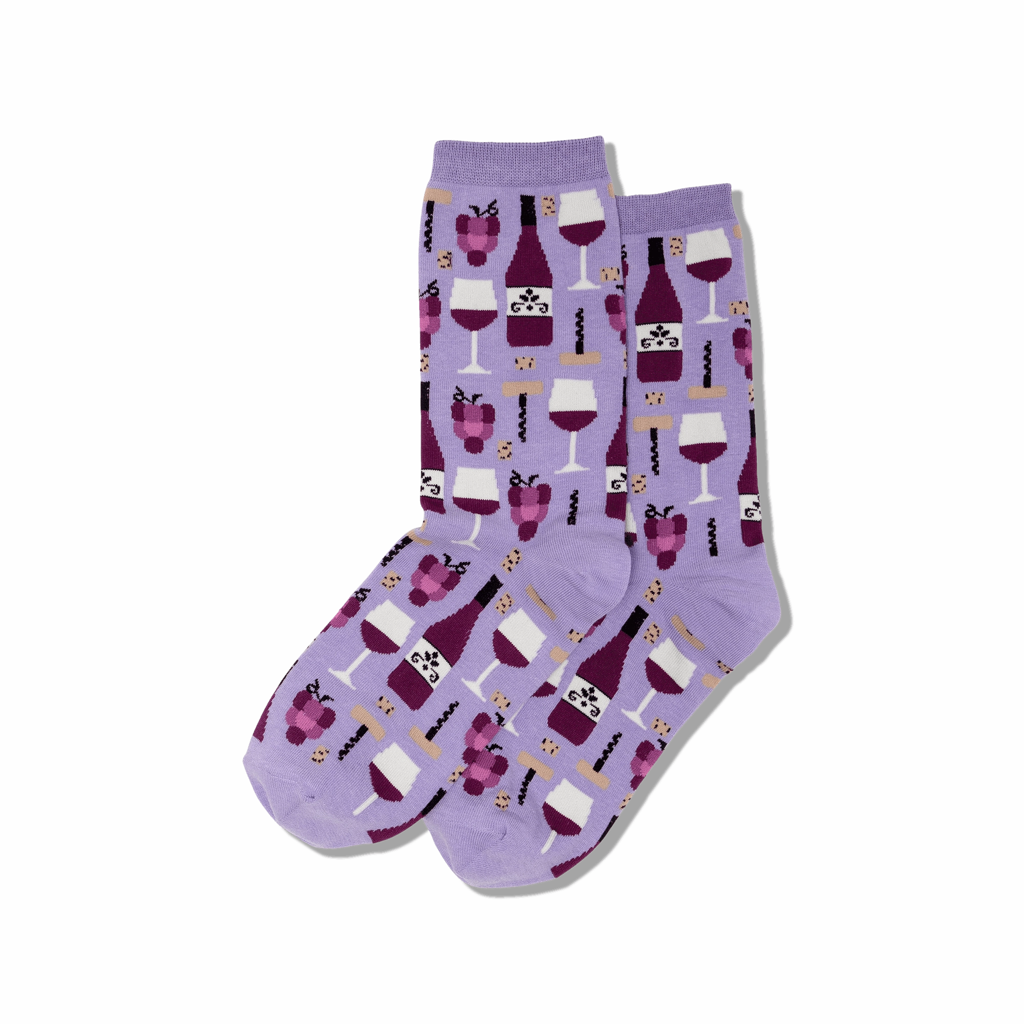 Save Today Event Unmissable Deal Today Women'S Wine Crew Socks