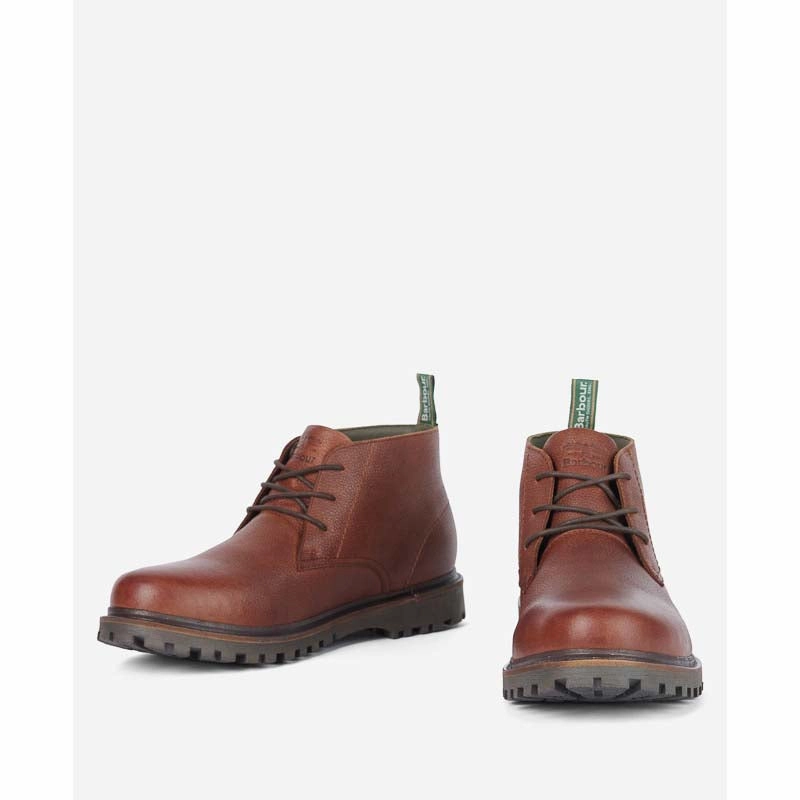 Barbour Cairngorm Mens Waterproof Chukka Boot - Conker Hot Offer Event Limited Offer Alert