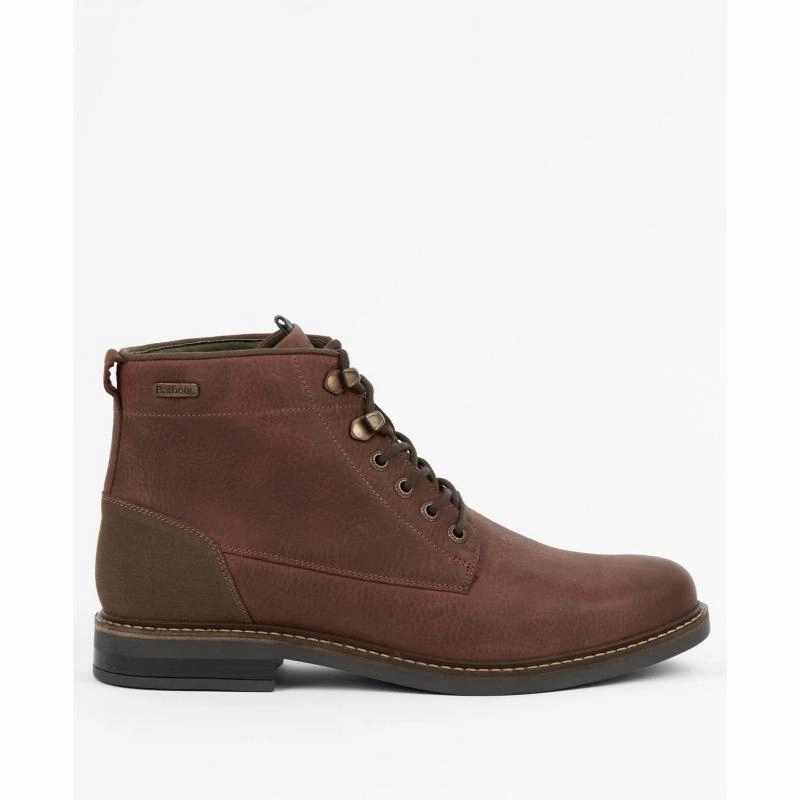 Barbour Deckham Mens Derby Boots - Cedar MustHave Clearance