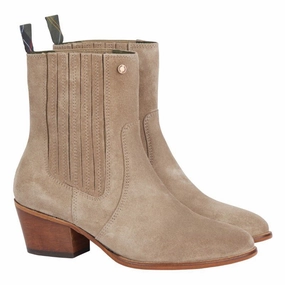 Dont Miss Todays Deal Hot Offer Inside Barbour Prue Ladies Suede Boot - Taupe