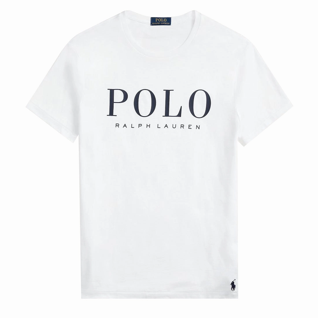 Save More Now Special Savings Today Polo Ralph Lauren Custom Slim Fit Logo Jersey T-Shirt White