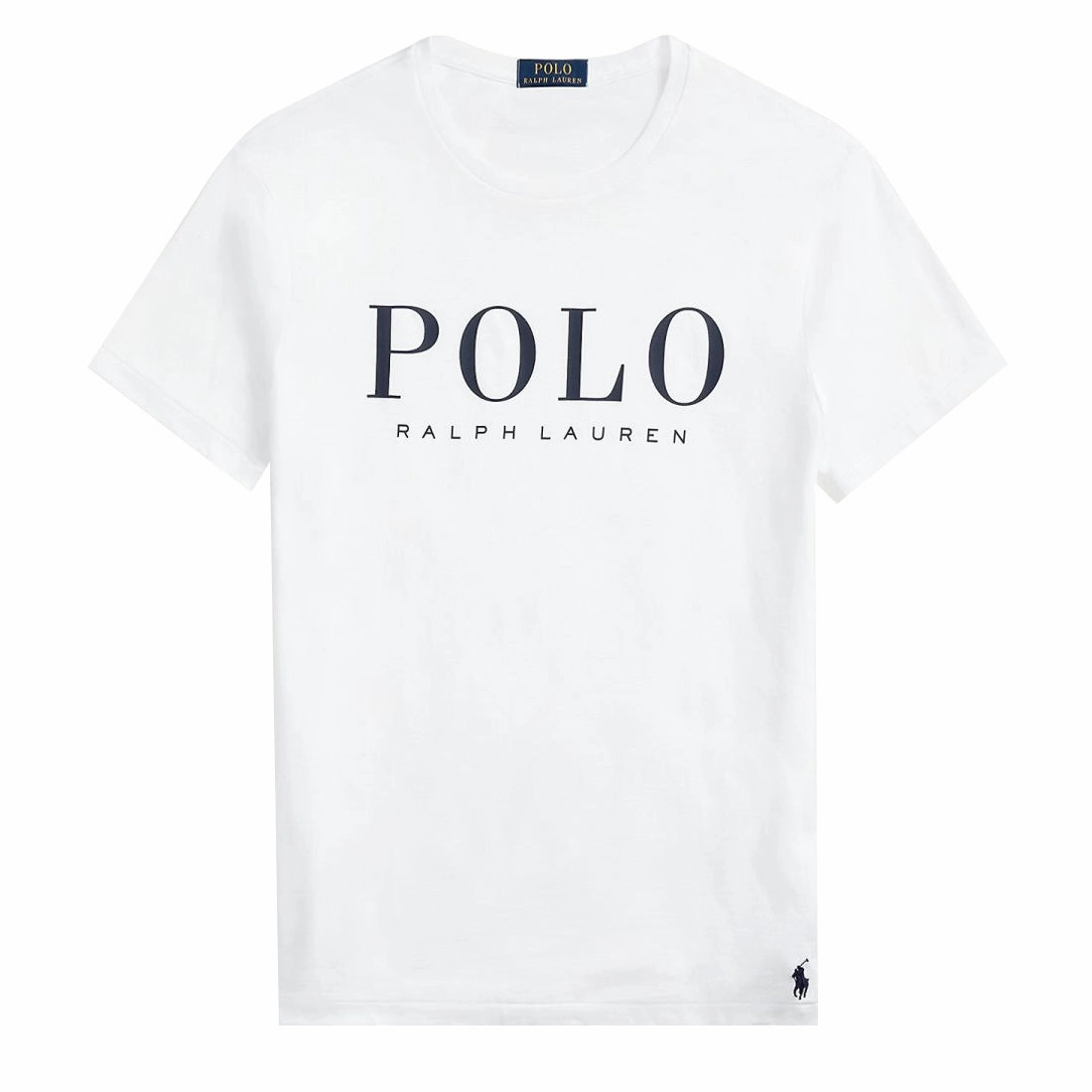 Polo Ralph Lauren Custom Slim Fit Logo Jersey T-Shirt White Limited Offer Alert Flash Deal Alert