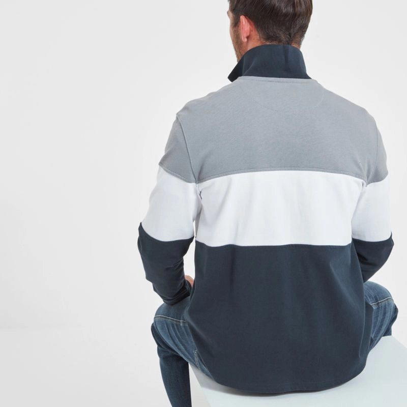 Schoffel Exeter Heritage 1/4 Zip Jumper - Grey Instant Deal Today
