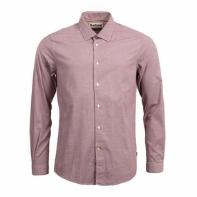 Grab It Now Mega Sale Now Barbour Highfield Micro Gingham Mens Shirt - Navy