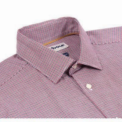 Barbour Highfield Micro Gingham Mens Shirt - Navy Daily Clearance Deal Trending Savings Now
