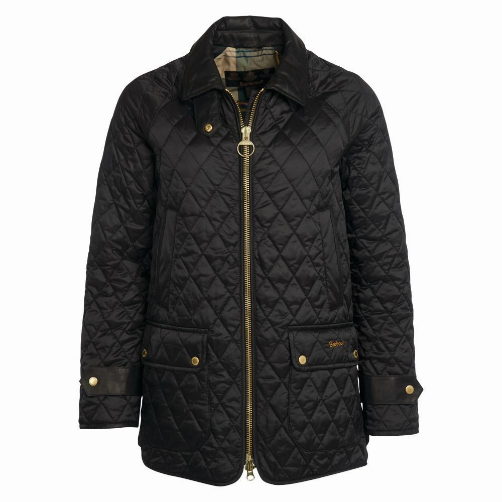 Big Savings Alert Barbour Kelham Ladies Quilted Jacket - Black/Ancient