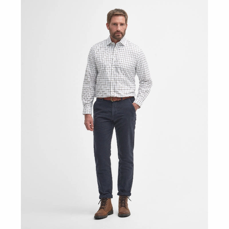 Barbour Hanstead Mens Country Active Regular Fit Shirt - Mid Olive Special Steal Event