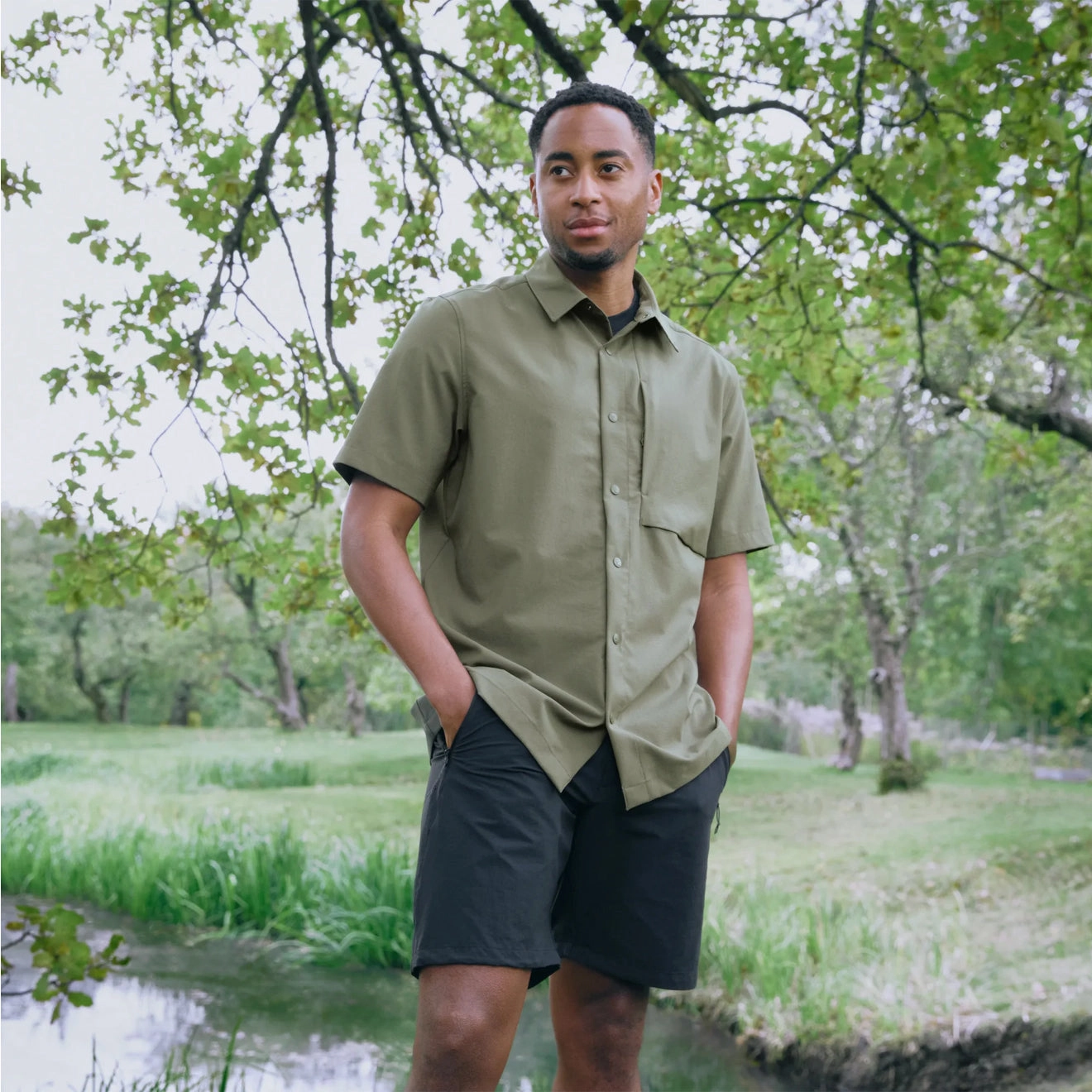MustHave Gift Ideas Big Clearance Event Fjallraven High Coast Pack Shirt Ss Laurel Green