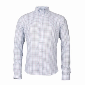 Best Seller Deal Laksen Blythe Mens Tattersall Shirt - Sky/Winy/Seagrass