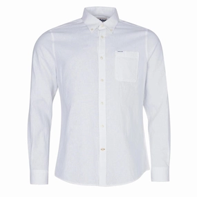 Hot Offer Inside Barbour Nelson Tailored Shirt White