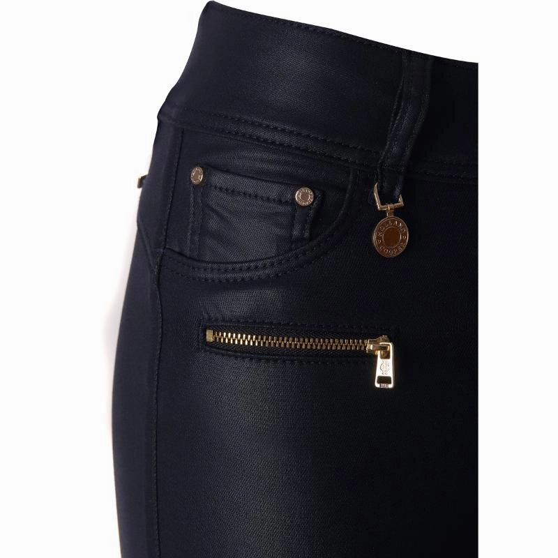 Todays Special Picks Holland Cooper Ladies Coated Jodhpur Jean - Navy