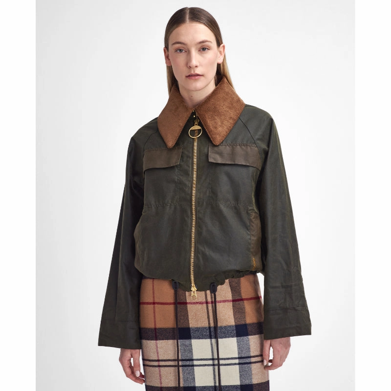 Hot Savings Alert Barbour Beauly Ladies Wax Jacket - Archive Olive/Beech/Ancient