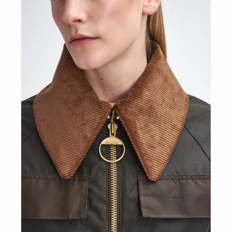 Hot Discount Deal Barbour Beauly Ladies Wax Jacket - Archive Olive/Beech/Ancient