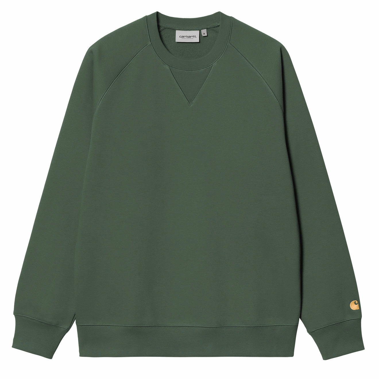 Unmissable Deal Today Carhartt Wip Chase Sweat Sycamore Tree / Gold