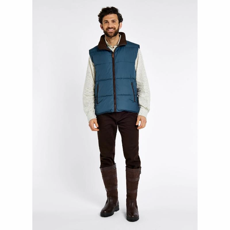 Dubarry Graystown Mens Down Gilet - Steel Perfect Gift Sale Flash Sale Alert Now
