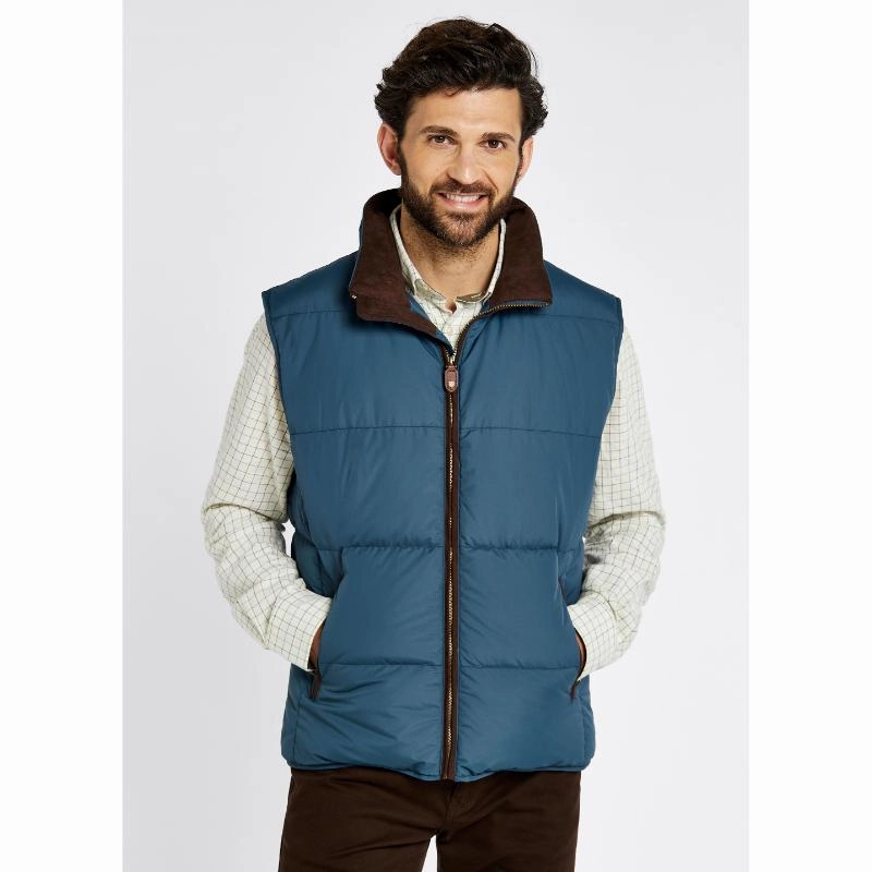 Todays Special Picks Save Today Event Dubarry Graystown Mens Down Gilet - Steel