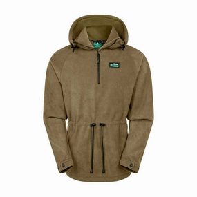 Dont Miss These Savings Mega Savings Now Ridgeline Malin Unisex Windproof Fleece Smock - Teak