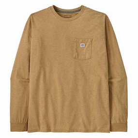 Shop Sticker Pocket Longsleeve Responsibili-Tee | Men'S Best Deal Online