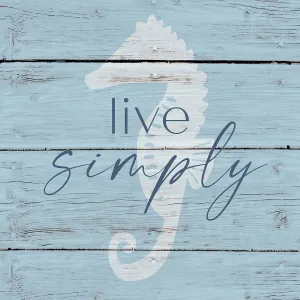 Live Simply By Susan Jill - Light Blue
